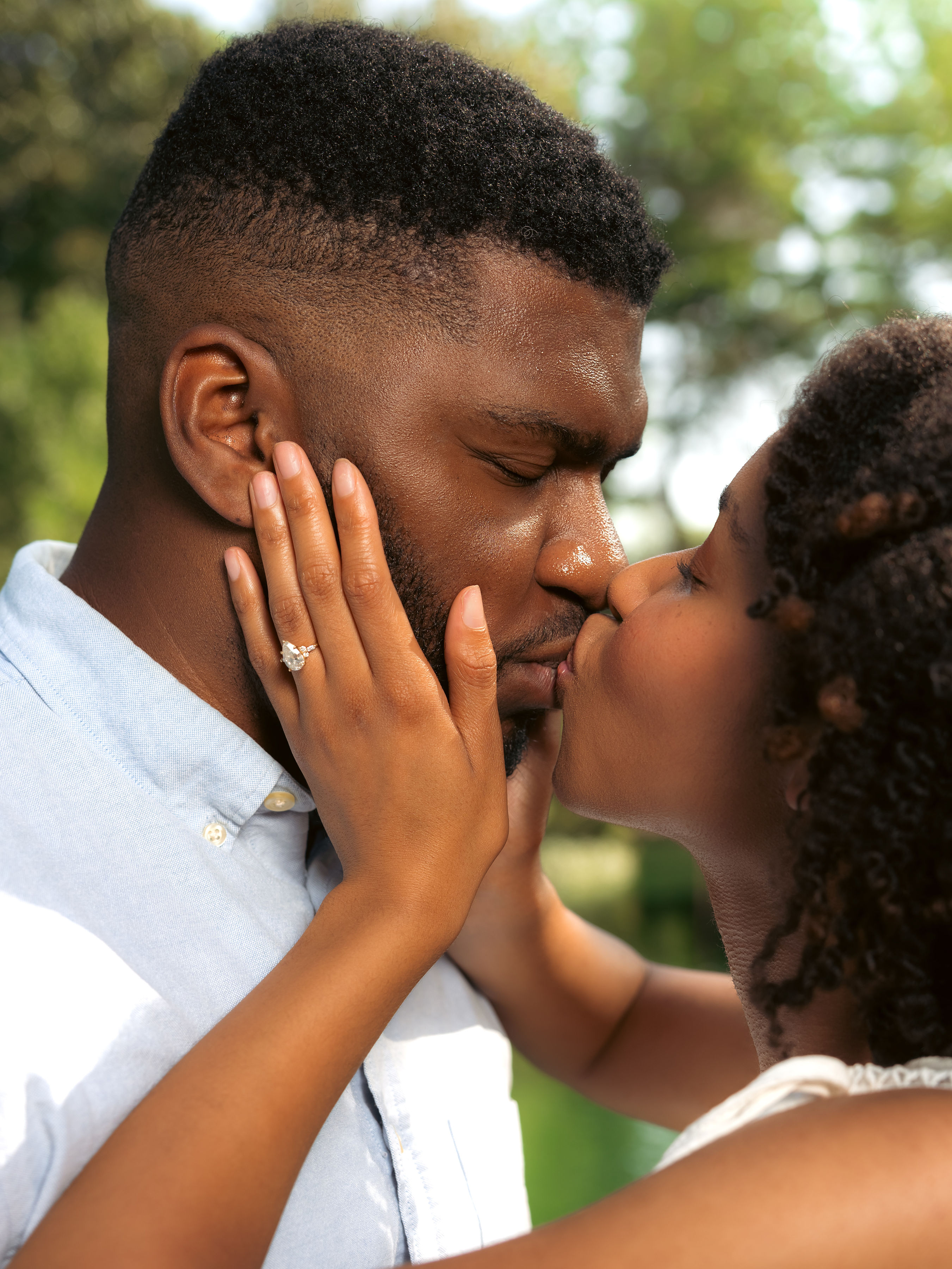 Placeholder for a photo of the couple